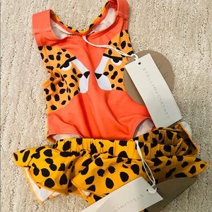 Stella McCartney girls swimsuit 0-3mths